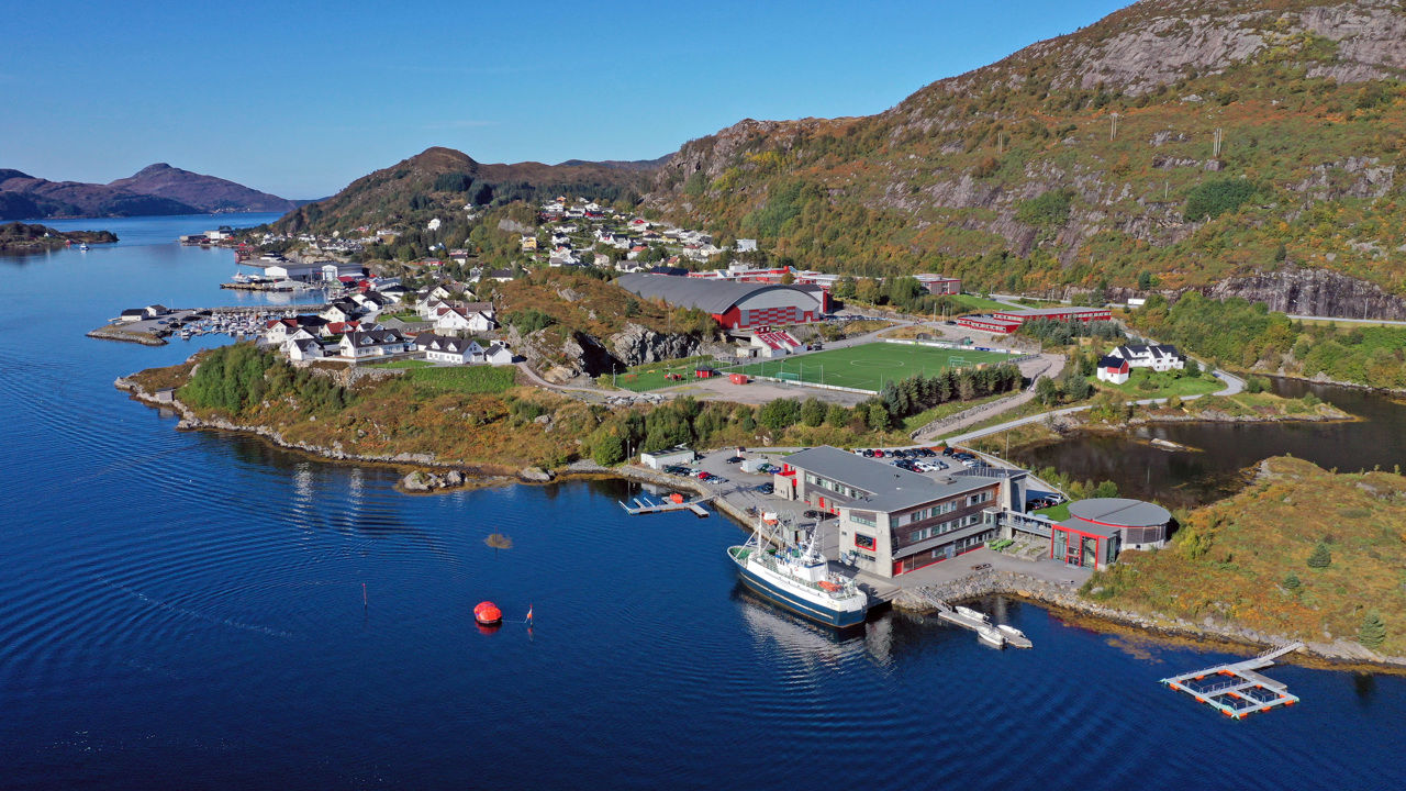 Området til Måløy vidaregåande skule